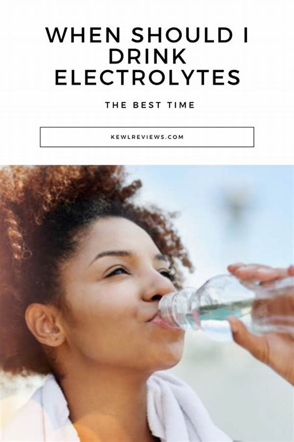 The Best Time To Drink Your Electrolytes For Optimal Keto Performance!